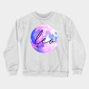 Leo Moon Quote Crewneck Sweatshirt